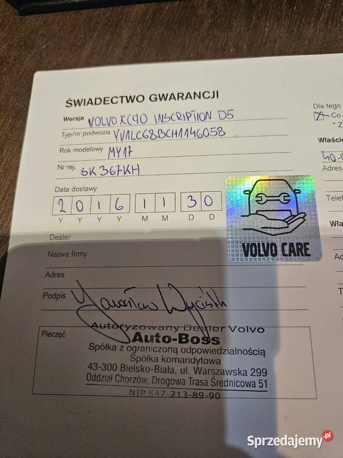 Volvo XC90 Inscription Krajanka