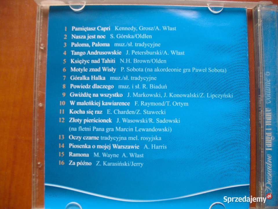 Biesiadne tanga i walce CD różni wykonawcy mazowieckie Siedlce