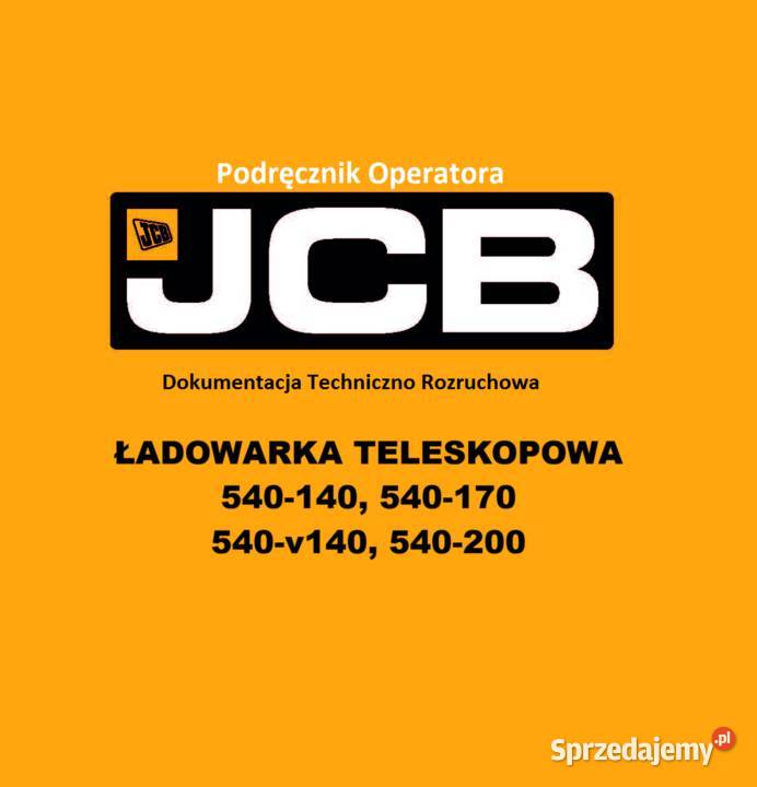 DTR Instrukcja operatora katalog obsługi UDT wielkopolskie sprzedam