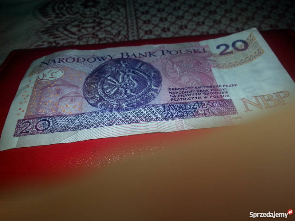 Banknot 20zl kolekcjonerskie