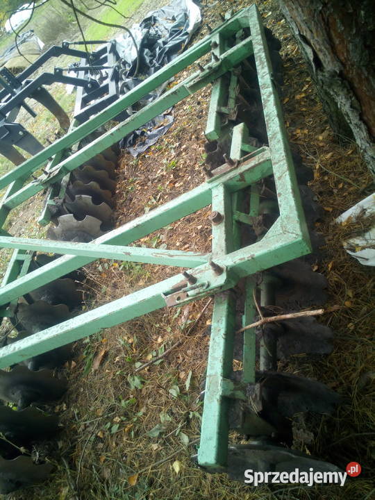 Brona talerzowa talerzówka bomet 315m nieuszkodzony Grabów nad Prosną