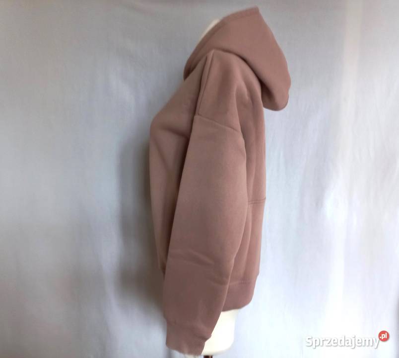 Bluza brąz Damska KAPTUR r 3840 Ciepła stan brązowy/beżowy Pozostałe Białystok sprzedam