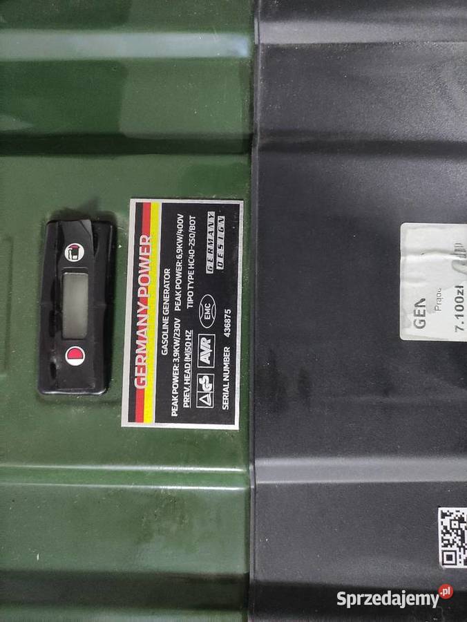Agregat 3 fazy 400v 69kw Schwaigern SW44IW AVR małopolskie
