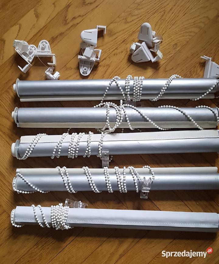 Rolety zaciemniające 46x160 1 nowa i 3 demontażu Rolety małopolskie sprzedam