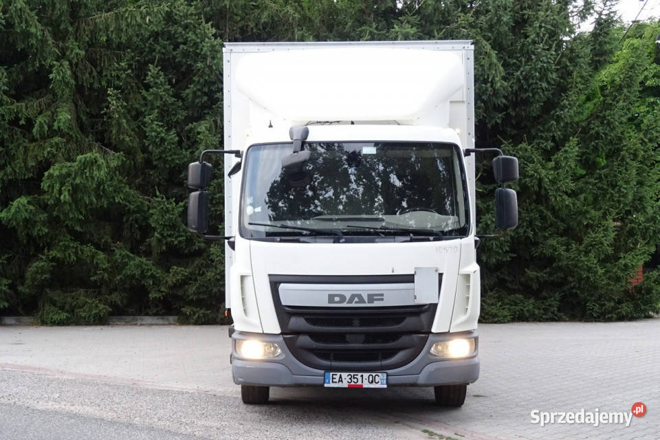 DAF LF 220 Euro 6 kontener 18p winda sprowadzony tachograf Góra Kalwaria