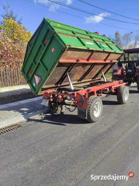 Przyczepa Autosan D46 wywrotka zarejestrowana Łagów sprzedam