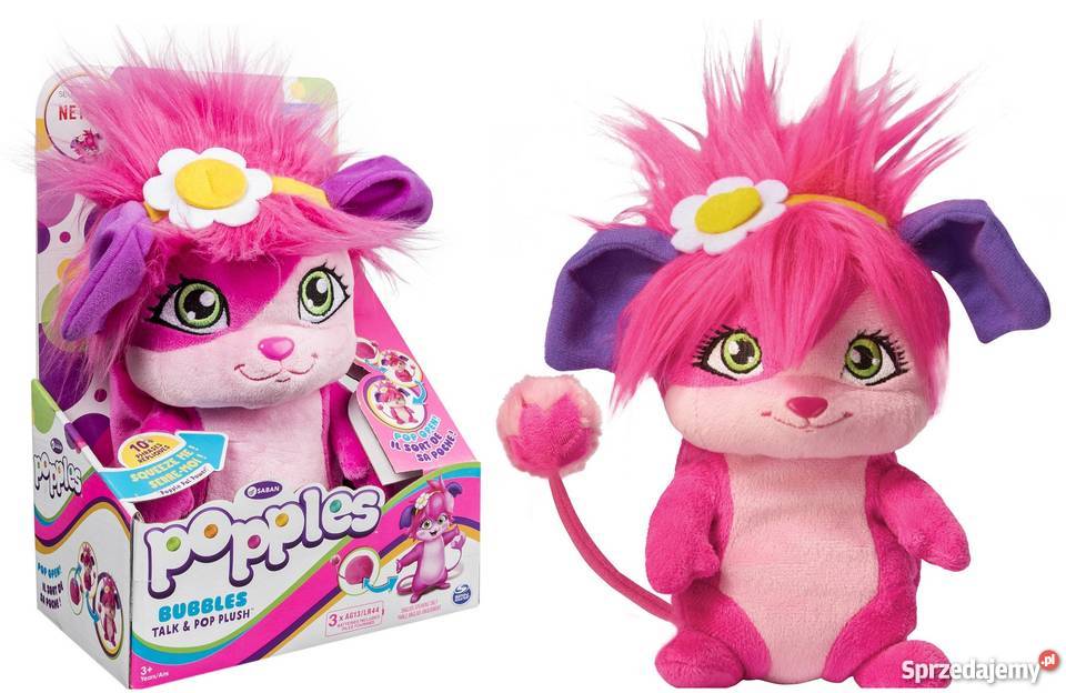 Maskotka Popples Bubbl Mówi 10Fraz Angielsku 28 małopolskie Mogilany