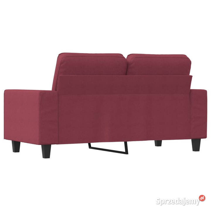 Sofa 2osobowa winna czerwień 120 tapicerowana Warszawa