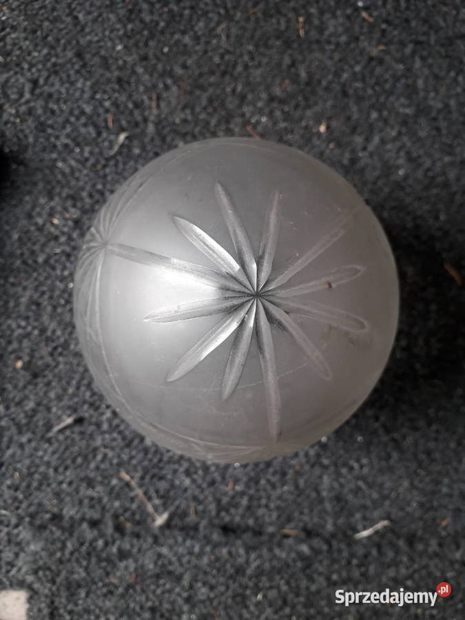 Klosz art deco kryształowy Warszawa