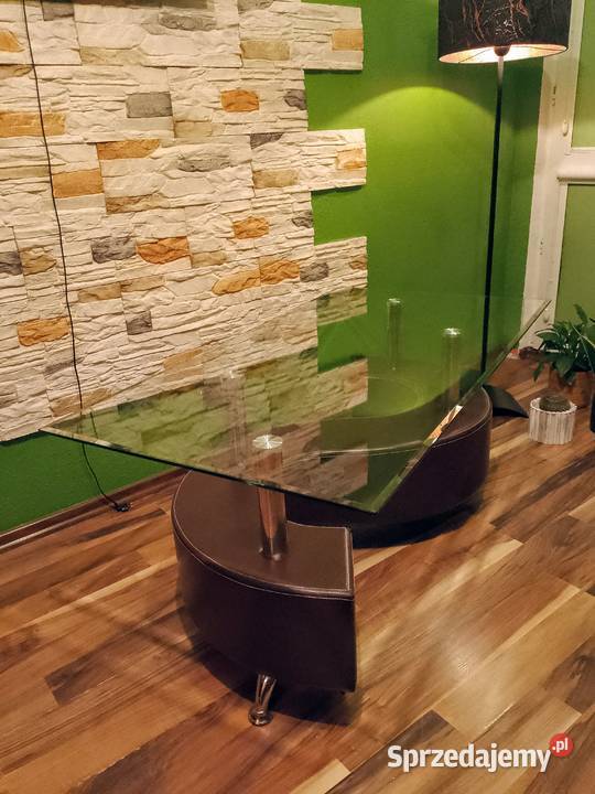 Do sprzedania ława ze szklanym blatem Stoliki kawowe i ławy Meble Biała Podlaska