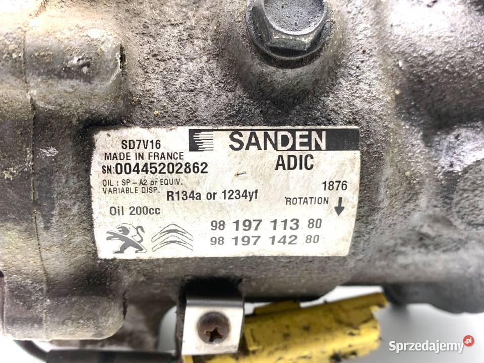 SPRĘŻARKA KLIMATYZACJI CITROEN JUMPER II