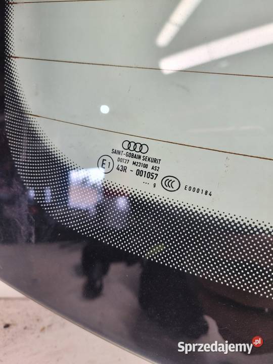 SZYBA TYLNA TYŁ AUDI A4 B8 SEDAN 2009R 8K5 Przystajń