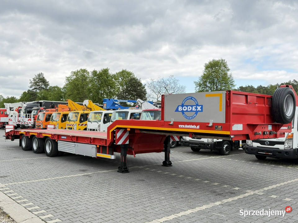 niskopodwoziowa Bodex NN3J Ładowność 26500 3osie pełny VAT