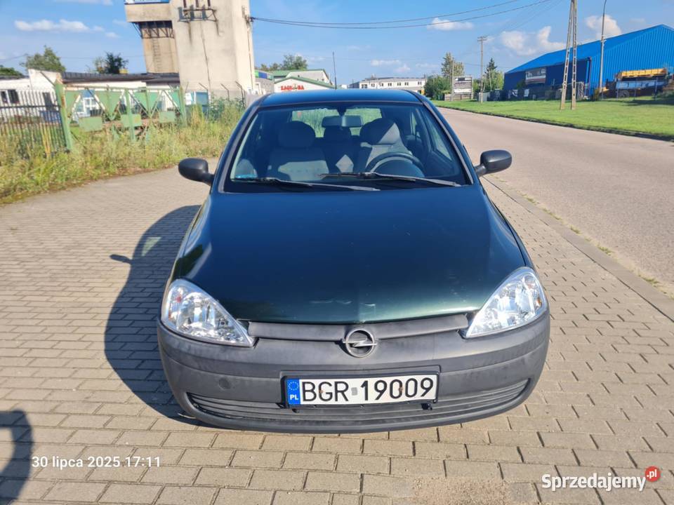 OPEL CORSA sprawna z opłatami 2001r Corsa Samochody osobowe podlaskie Grajewo