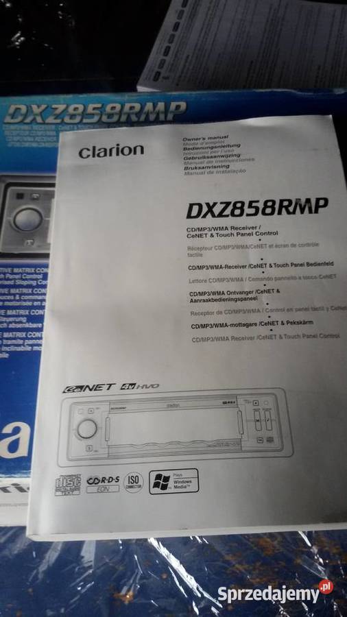 Clarion DXZ858RMMP Radio samochodowe Oleśnica