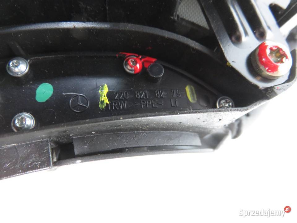 PODUSZKA KIEROWCY MERCEDES W220 2204602598