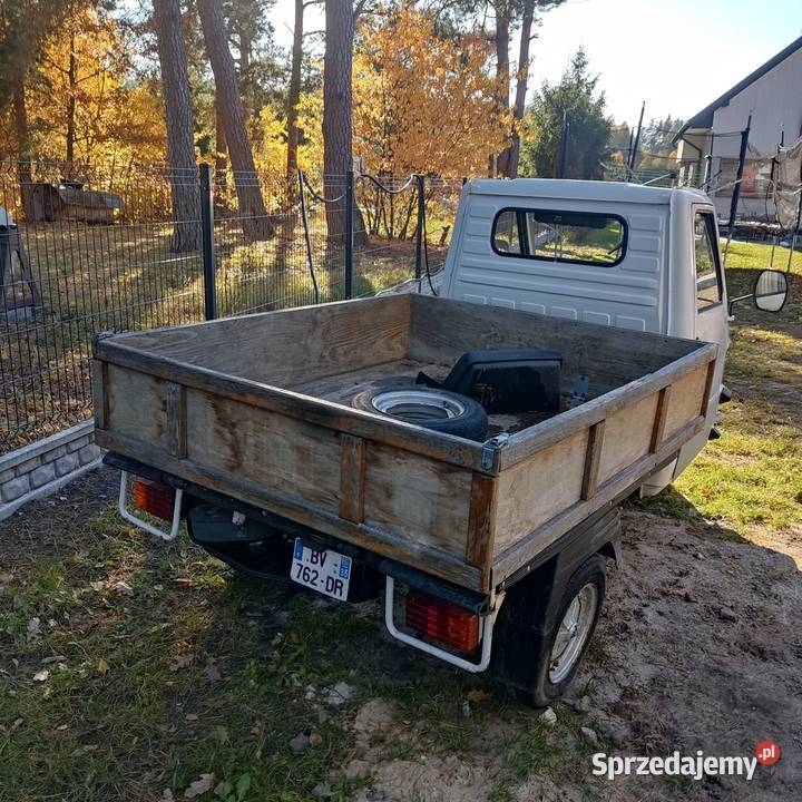 Piaggio Vespa ape tm 701 Vespa car Napęd tylna oś Piaggio Piaggio Józefów