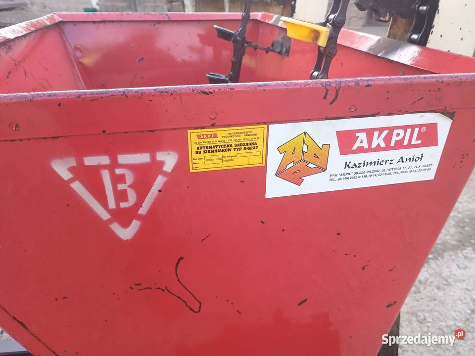 Sadzarka do ziemniaków Akpil Polska nieuszkodzony