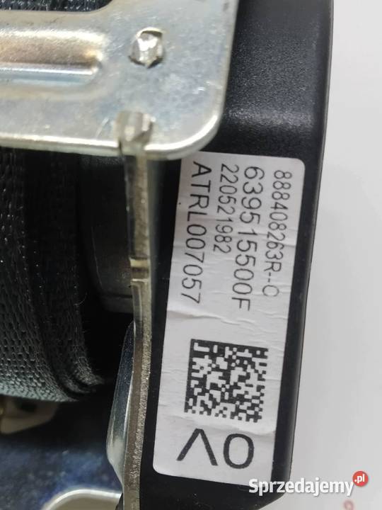 PAS BEZPIECZEŃSTWA TYLNY KANAPY 888408263R świętokrzyskie