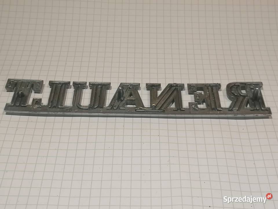 logo emblemat napis Renault łódzkie sprzedam