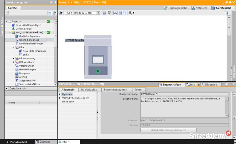 Siemens KTP 700 PN 6AV2 1232GB030AX0 Osieki