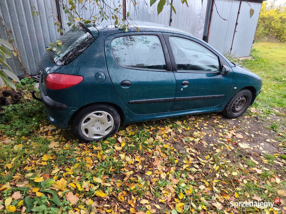 PEUGEOT 206 drzwi przód tył prawe lewe zielone Kielce