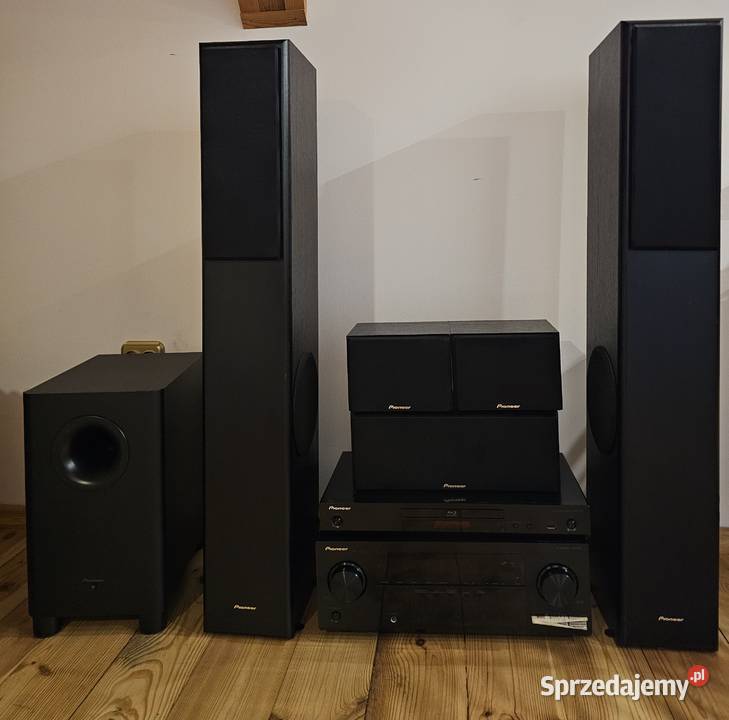 Kino domowe Pioneer VSX 322 K BluRay BDP 150 K Golina