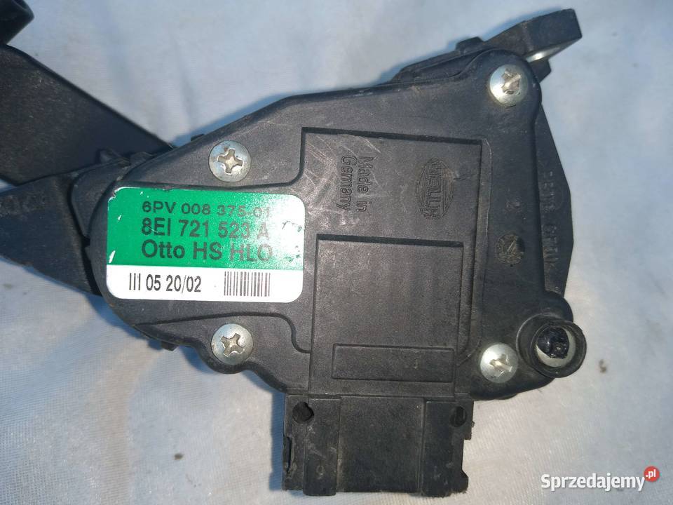 Potencjometr gazu A4 B6 8E2 Hella 8EI 721 523 A