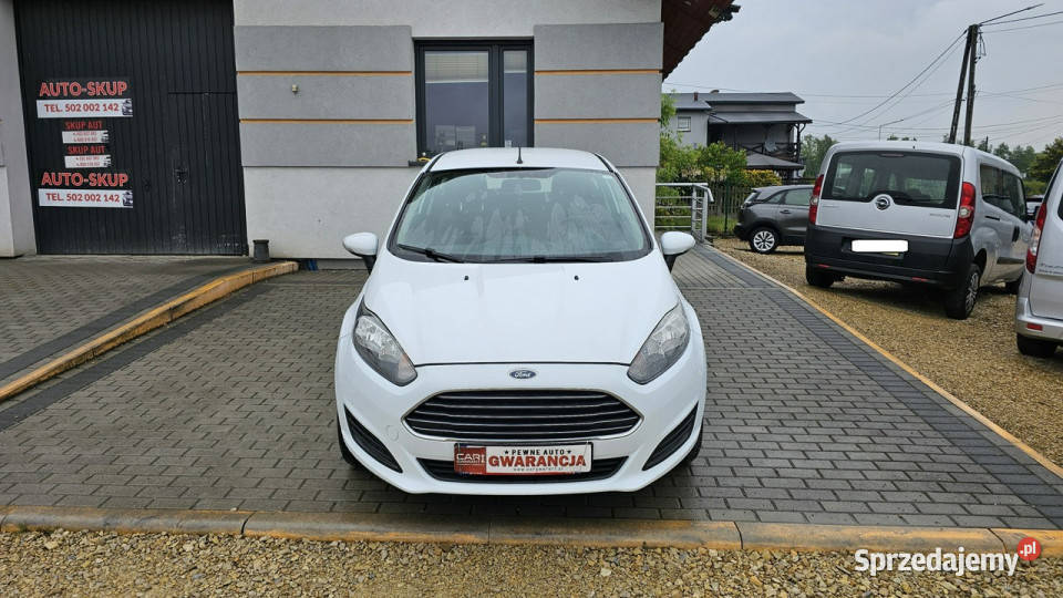 Ford Fiesta Ford Fiesta 13 pb ładna Mk7 2008 biały Chełm Śląski