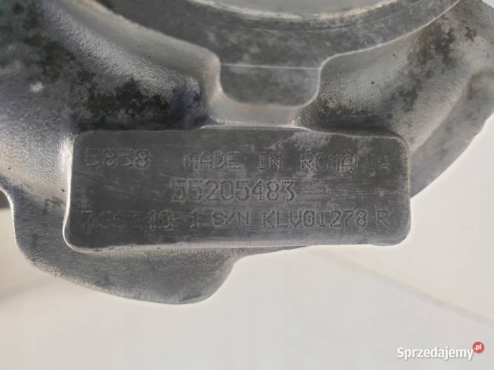 TURBOSPRĘŻARKA Opel Vectra C 19 CDTI 55205483 lubelskie Chełm