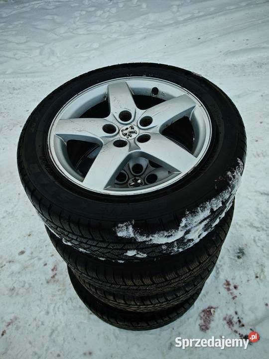 Opony zimowe z felgami Peugeot 407 20555R16 Markowa