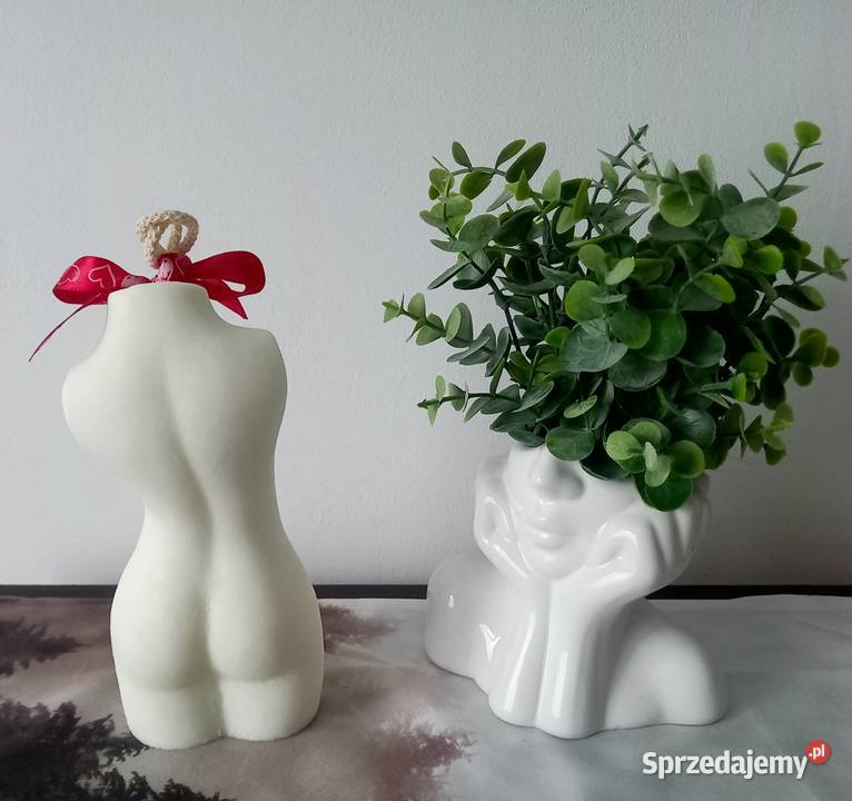 Świeca sojowa HandMade Body Ona Rzeźba Różne Kraków