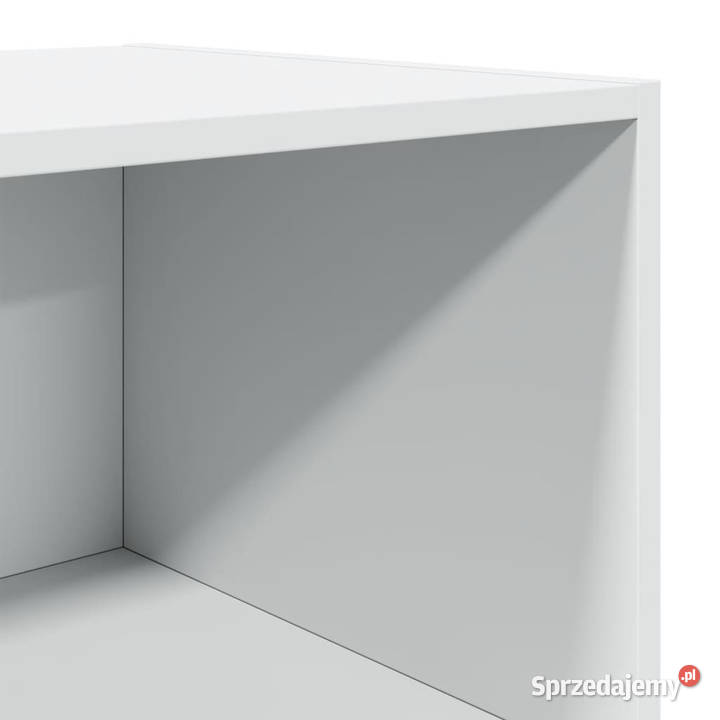 Wysoka szafka biała 45x41x185 materiał