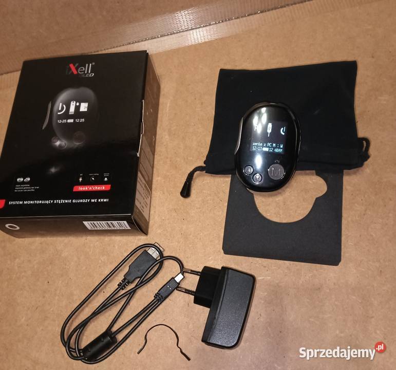 Nieużywany glukometr iXell OLED monitorujący śląskie Katowice
