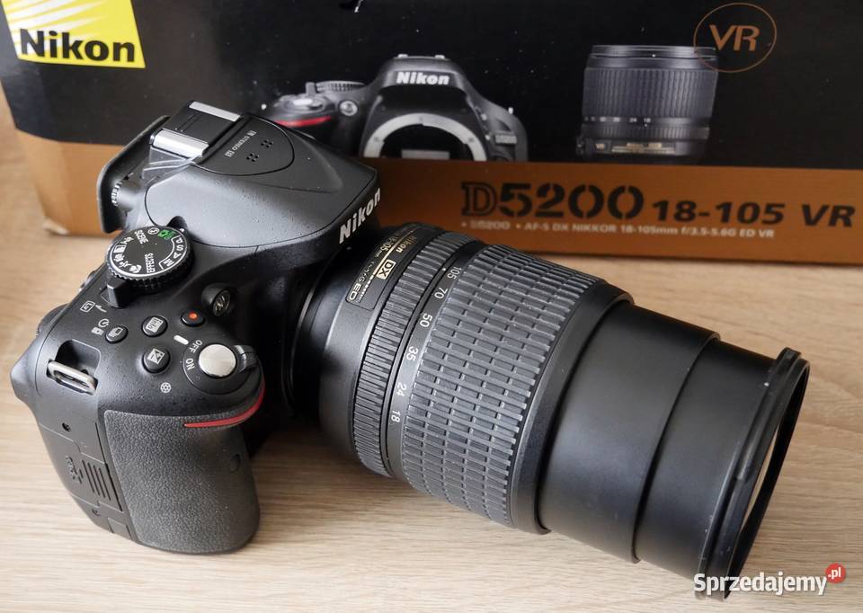 Aparat Nikon D5200 stan ze sklepu Aparaty