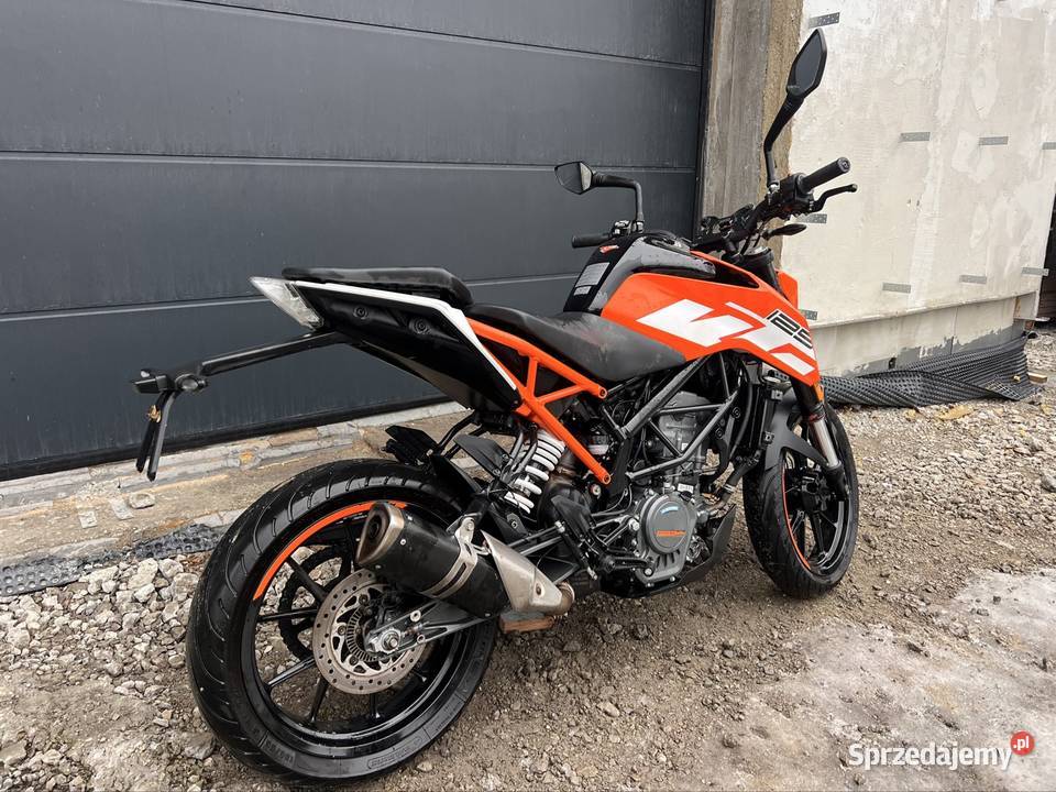 KTM 125 duke pomarańczowy Motoryzacja Dęblin