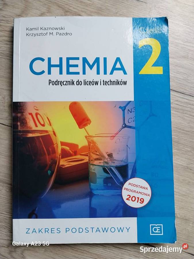 Chemia kl 2 liceum technikum zakres podstawowy Marki