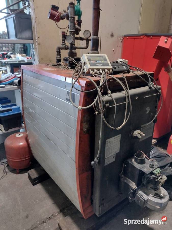 Piec co na pelet 70 kW VieMann używany Kraków
