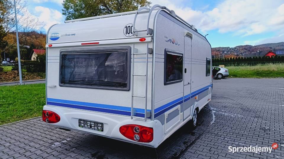 przyczepa kempingowa HOBBY 2003 mover campingowa VAT marża Międzybrodzie Bialskie sprzedam