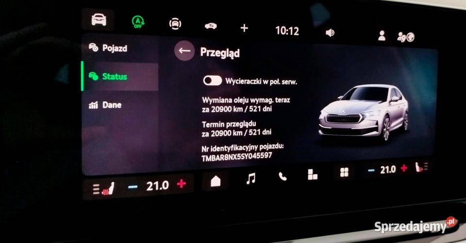 Skoda Octavia nowa 15 eTSI DSG VAT marża Dąbrowa Górnicza