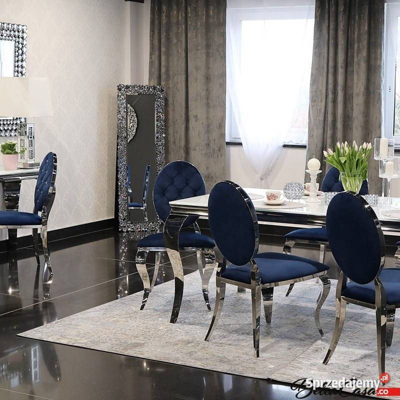 Jadalnia glamour Energia del Oceano szklana stół mazowieckie Warszawa sprzedam