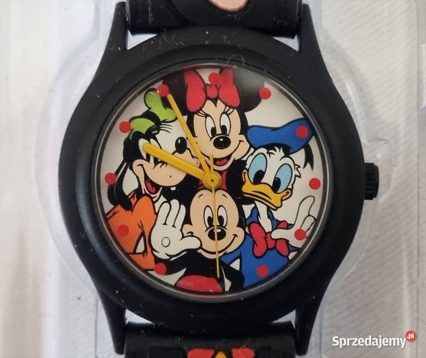 Mickey Minnie Goofy Donald zegarek Disney Time Warszawa