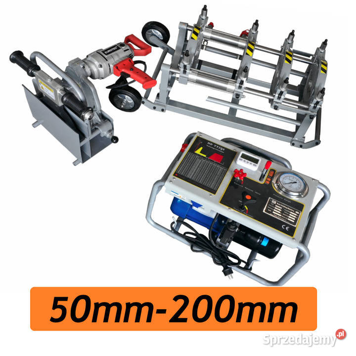 Zgrzewarka doczołowa hydrauliczna do rur 50200 Pozostałe Cielcza