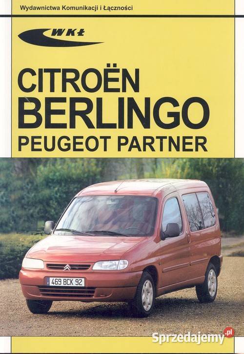 Citroen Berlingo Peugeot Partner modele 19962001 łódzkie Łódź