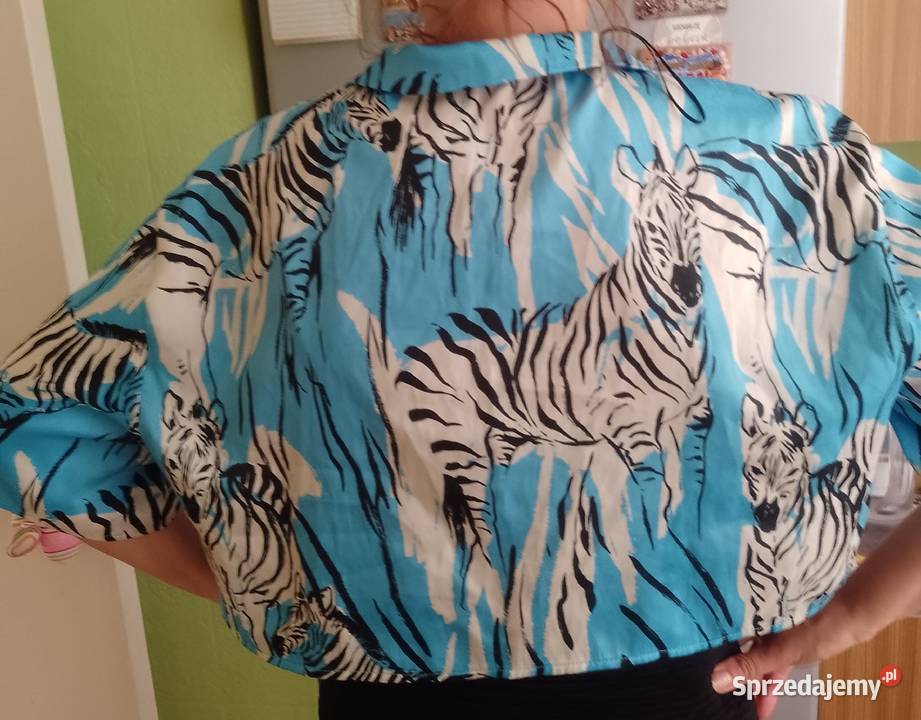 38M ZARA Krótka bluzka kimono bolerko z Madrytu Kraków sprzedam