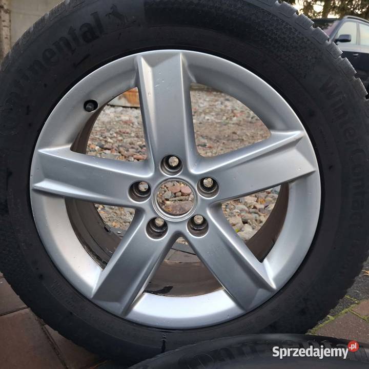 koła alufelgi opony zimowe 22555 R16 audi 2022 Kotomierz