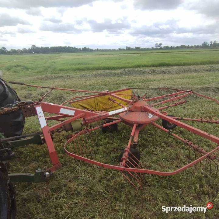 Zgrabiarka karuzelowa Fella Grabów