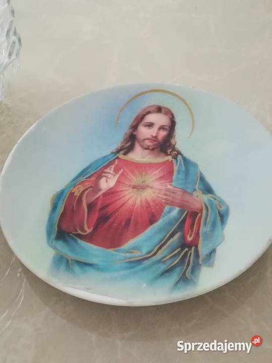 Talerzyk na ścianę z obrazkiem