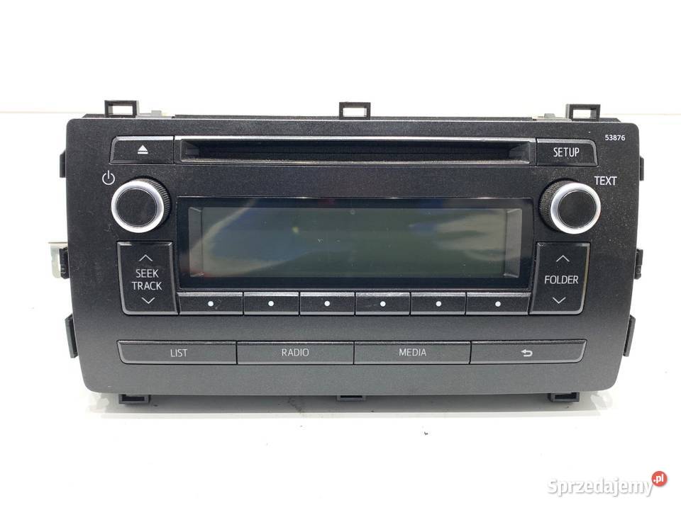 RADIO TOYOTA AURIS II 8612002880 1218 ODTWARZACZ osobowe