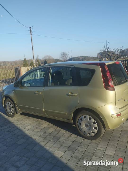 Nissan Note 14 benzyna gaz Rawa Mazowiecka